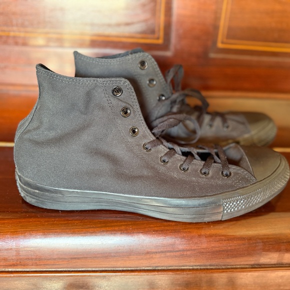 Men’s size 13 Converse Chuck Taylor All Star black classic high top sneakers - Picture 6 of 11